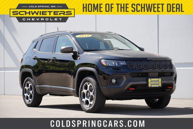 used 2022 Jeep Compass car, priced at $23,990