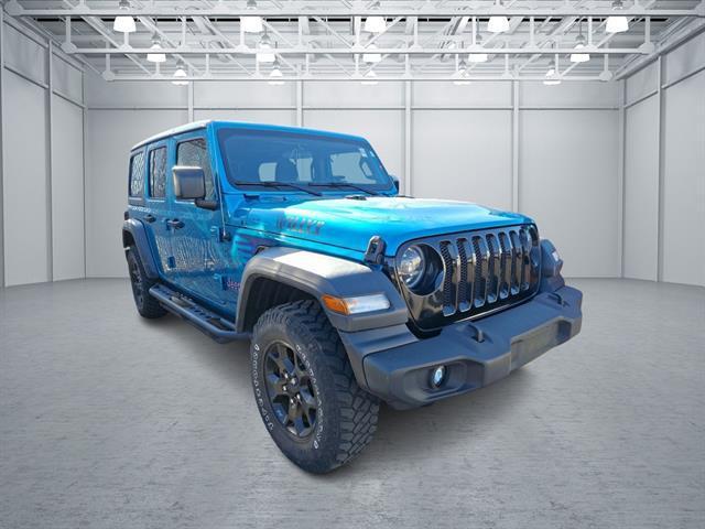 used 2020 Jeep Wrangler Unlimited car, priced at $27,497