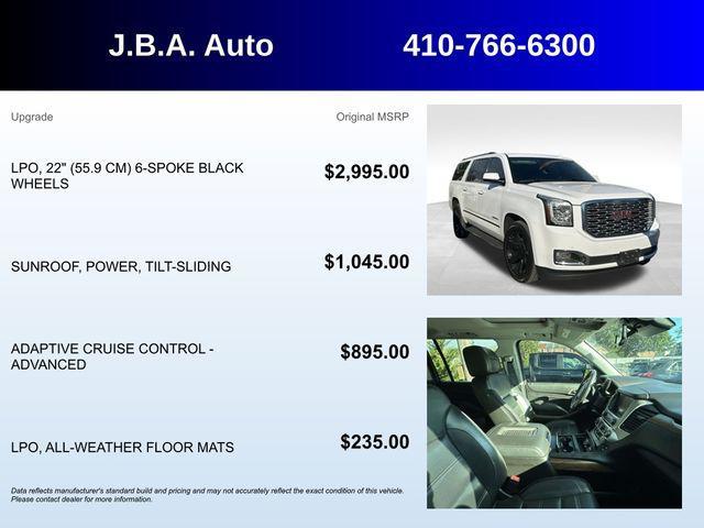 used 2020 GMC Yukon XL car, priced at $32,995