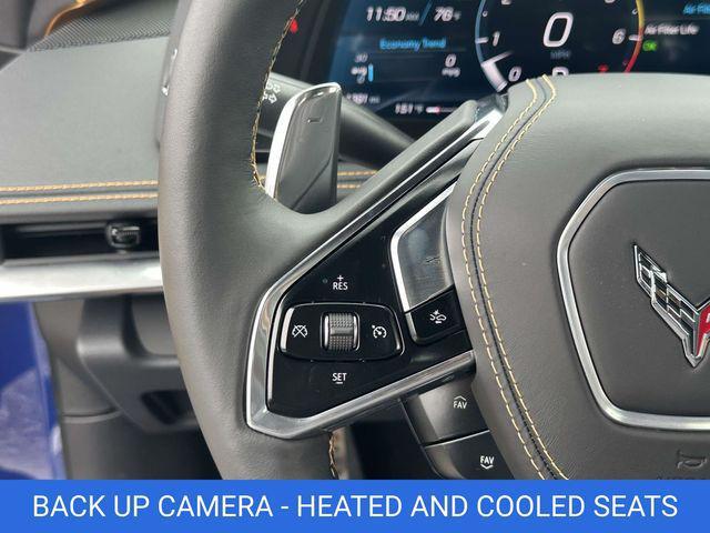 used 2025 Chevrolet Corvette car, priced at $79,497