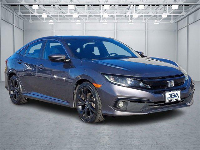 used 2021 Honda Civic car, priced at $16,497