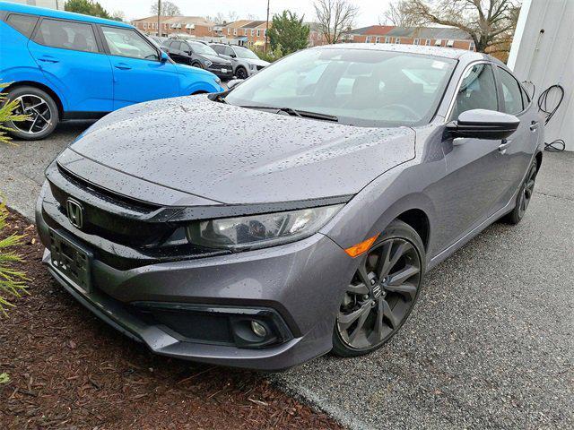 used 2021 Honda Civic car, priced at $16,497