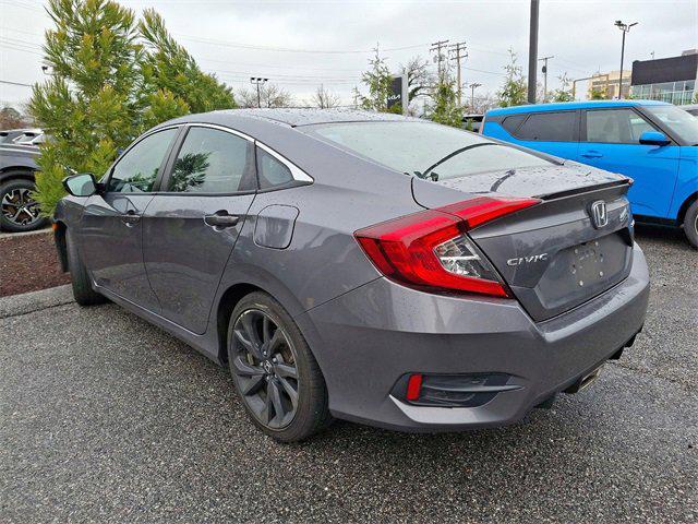 used 2021 Honda Civic car, priced at $16,497