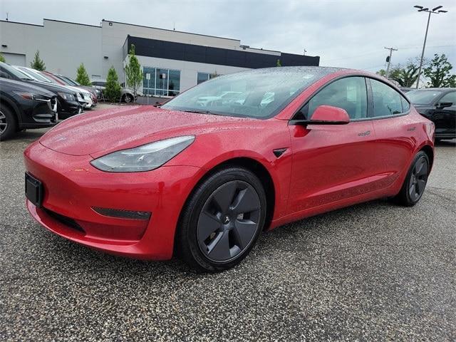 used 2023 Tesla Model 3 car, priced at $25,497
