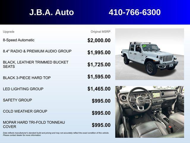 used 2021 Jeep Gladiator car, priced at $27,497