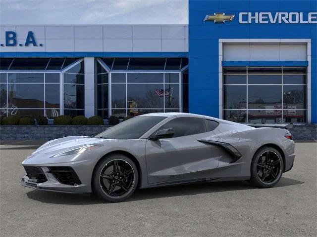 new 2025 Chevrolet Corvette car, priced at $77,715