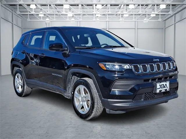 used 2023 Jeep Compass car, priced at $22,497