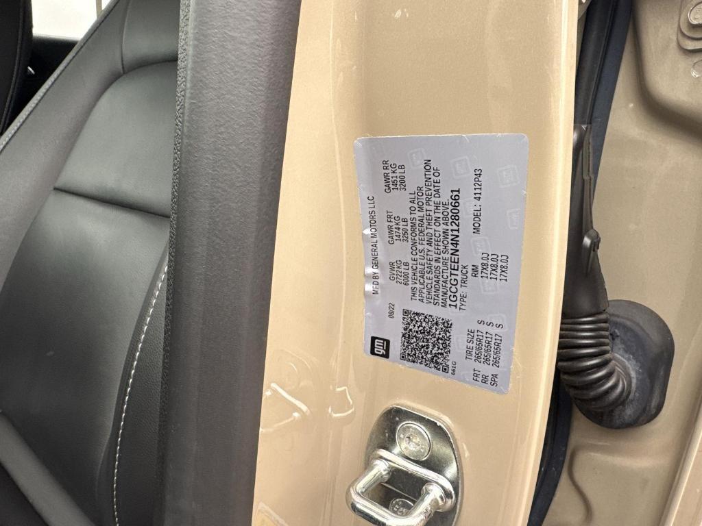 used 2022 Chevrolet Colorado car, priced at $39,985