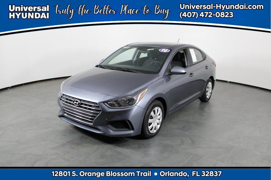 used 2020 Hyundai Accent car, priced at $10,987