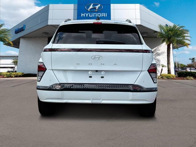 new 2025 Hyundai Kona EV car, priced at $35,051