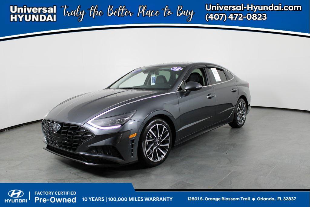 used 2022 Hyundai Sonata car, priced at $21,487