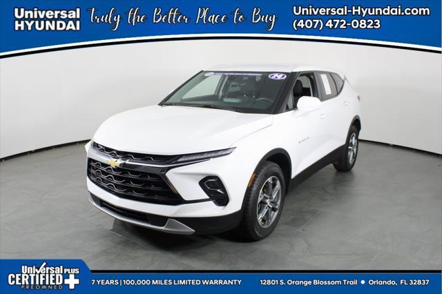 used 2024 Chevrolet Blazer car, priced at $27,560