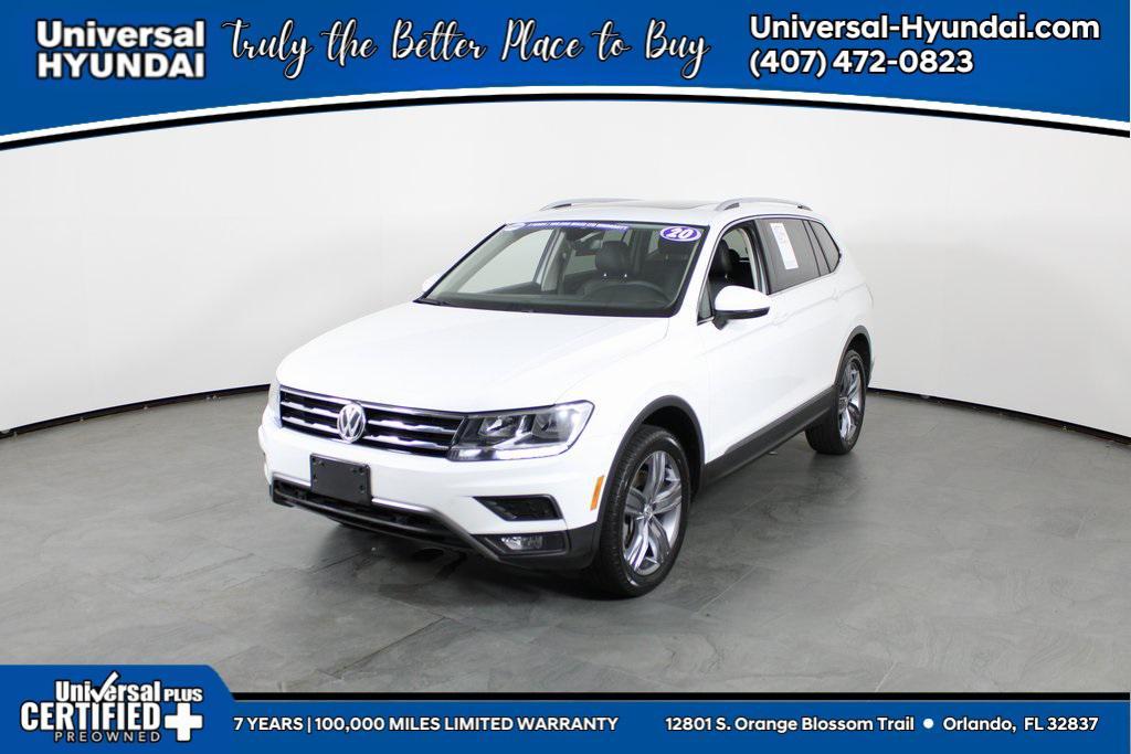 used 2020 Volkswagen Tiguan car, priced at $19,502