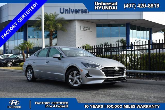 used 2020 Hyundai Sonata car, priced at $14,997