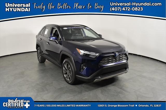 used 2022 Toyota RAV4 Hybrid car, priced at $30,987