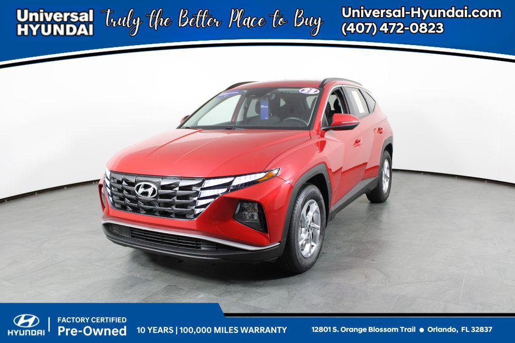 used 2023 Hyundai Tucson car, priced at $20,558