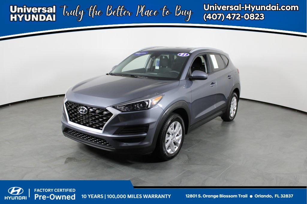 used 2021 Hyundai Tucson car, priced at $14,987