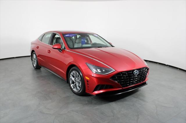 used 2021 Hyundai Sonata car, priced at $19,587