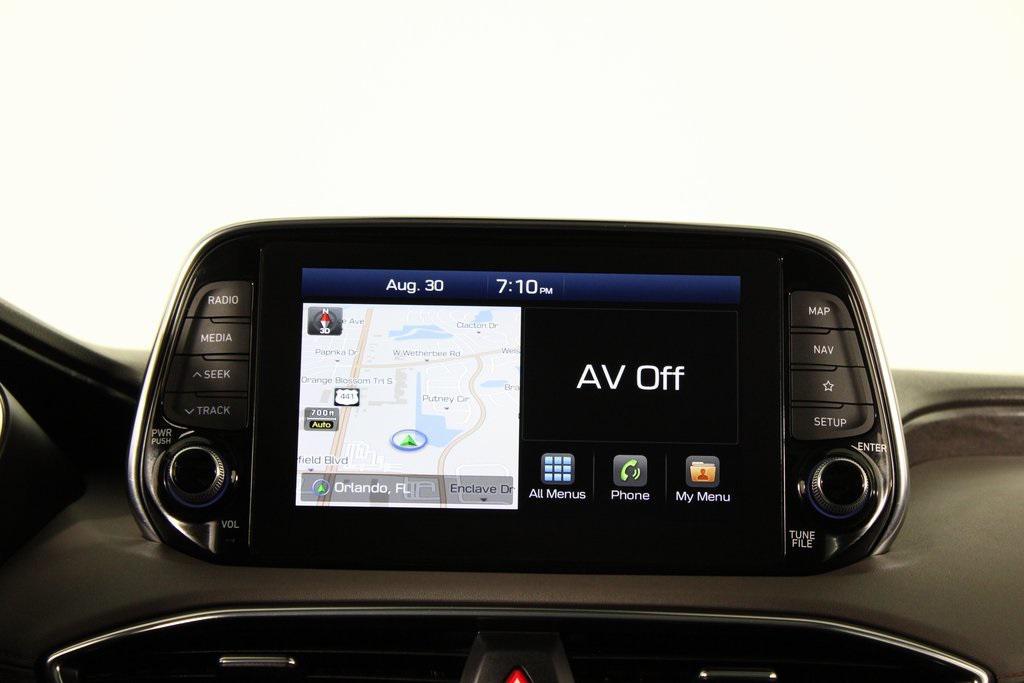 used 2019 Hyundai Santa Fe car, priced at $16,996