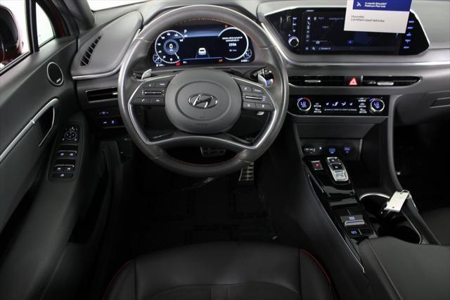 used 2021 Hyundai Sonata car, priced at $17,743