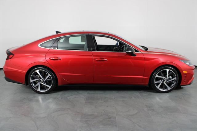 used 2021 Hyundai Sonata car, priced at $17,743