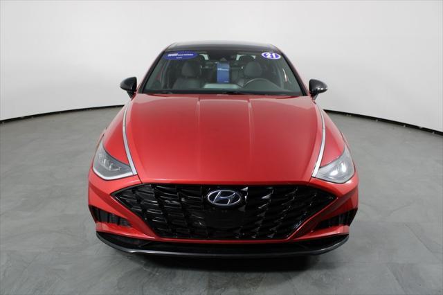 used 2021 Hyundai Sonata car, priced at $17,743