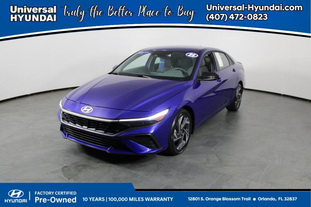 used 2025 Hyundai Elantra car, priced at $20,787