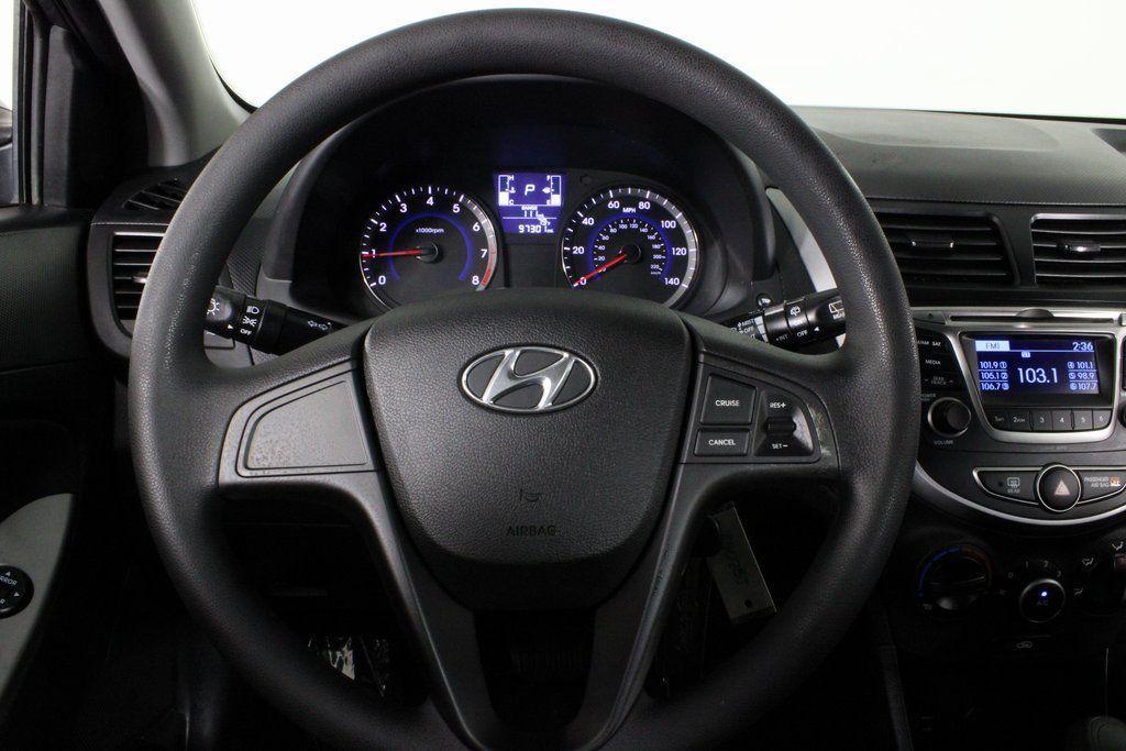 used 2017 Hyundai Accent car, priced at $7,031