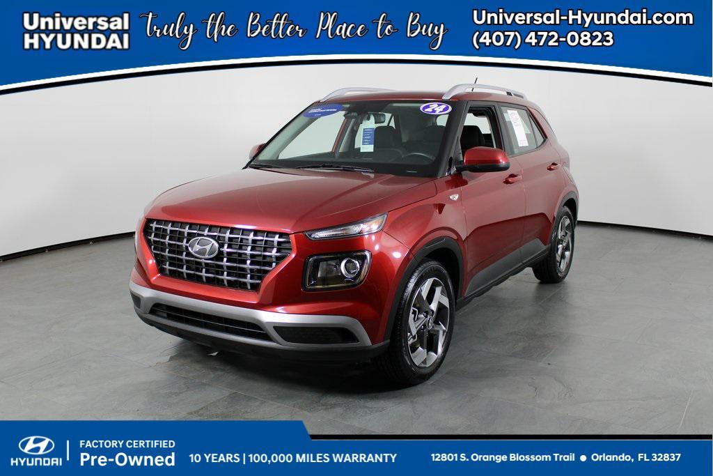 used 2024 Hyundai Venue car, priced at $15,903