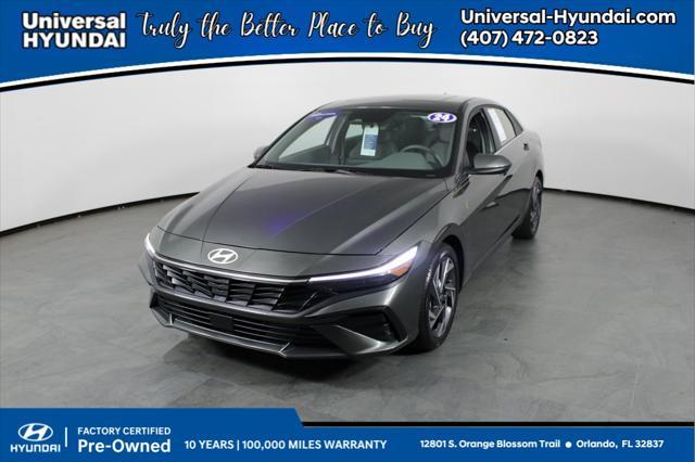 used 2024 Hyundai Elantra car, priced at $20,930
