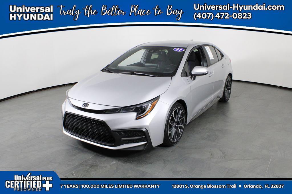 used 2021 Toyota Corolla car, priced at $13,885