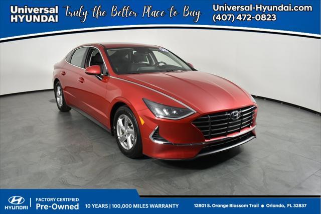 used 2022 Hyundai Sonata car, priced at $18,987