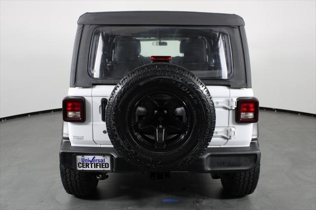 used 2021 Jeep Wrangler Unlimited car, priced at $24,564