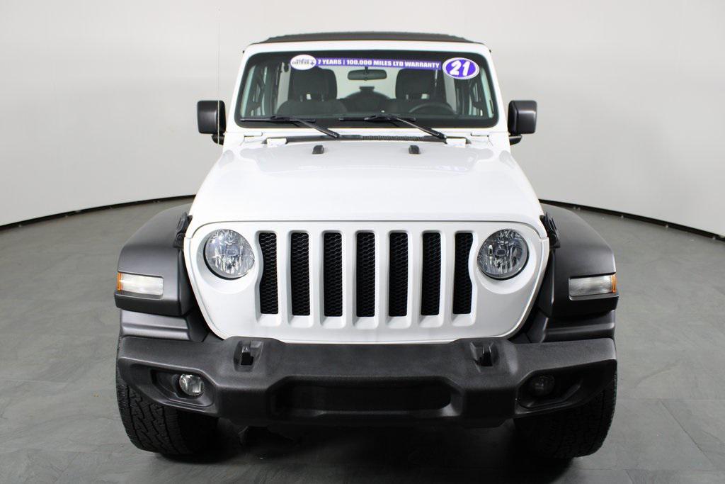used 2021 Jeep Wrangler Unlimited car, priced at $22,269
