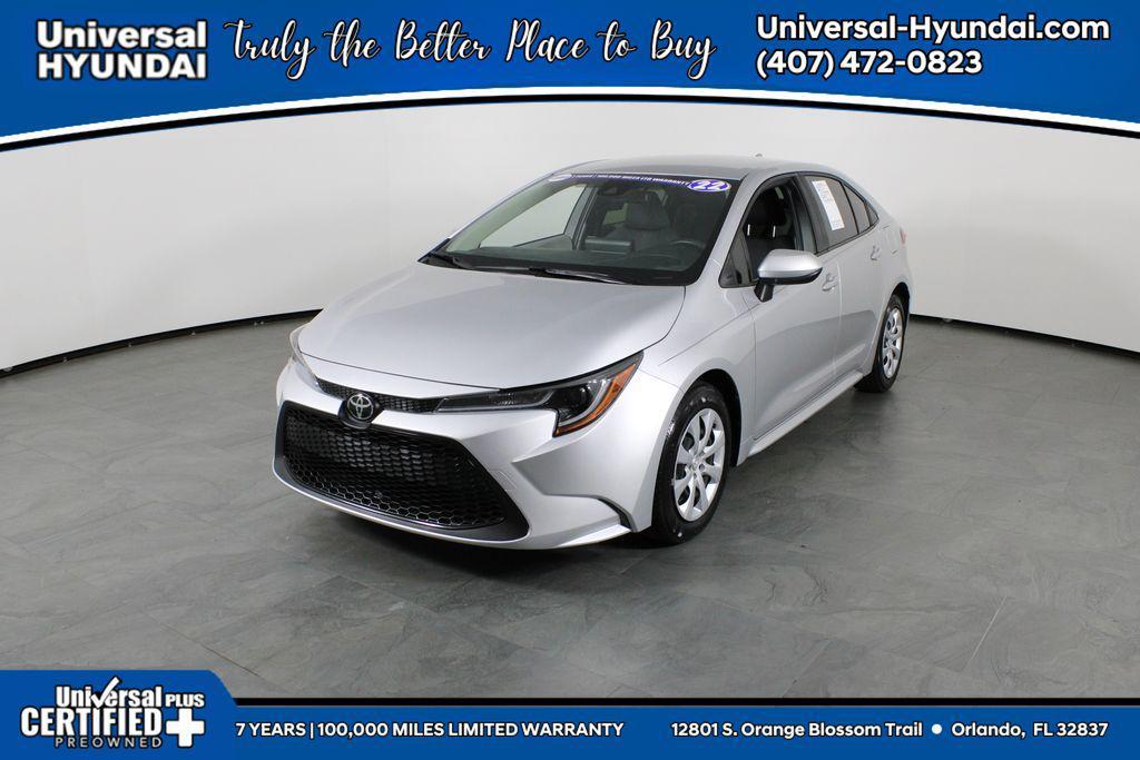used 2022 Toyota Corolla car, priced at $16,587