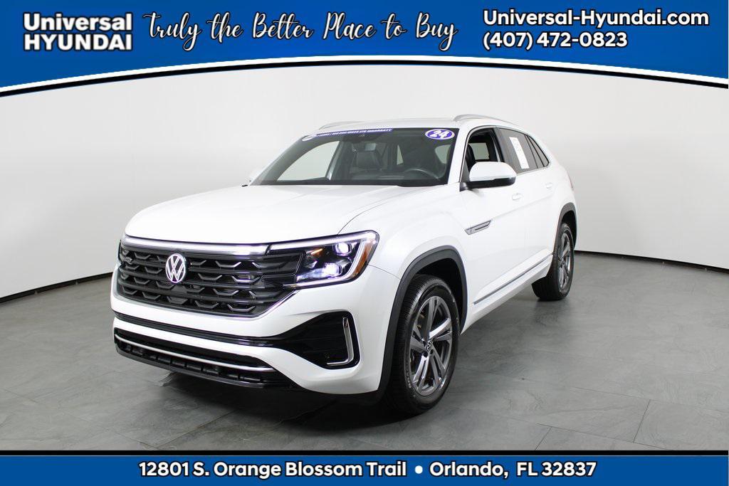 used 2024 Volkswagen Atlas Cross Sport car, priced at $35,498