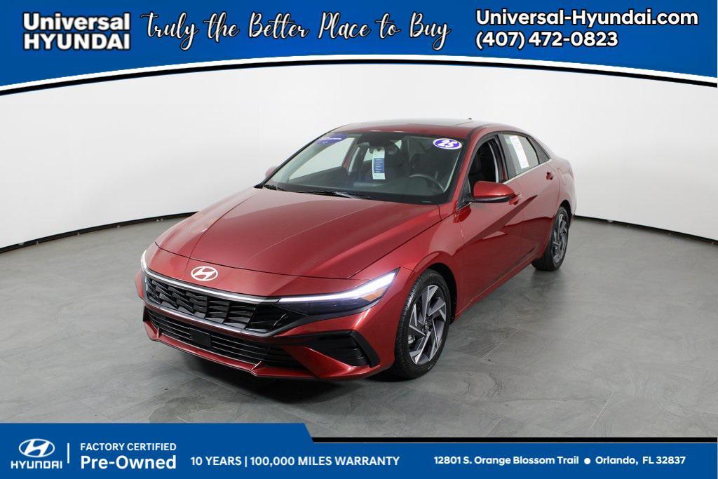 used 2025 Hyundai Elantra car, priced at $22,987