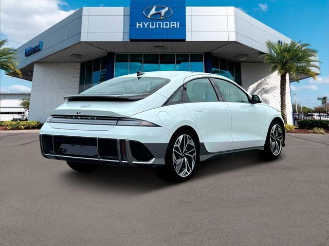new 2025 Hyundai IONIQ 6 car, priced at $45,946