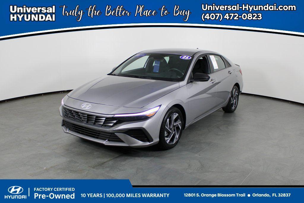 used 2025 Hyundai Elantra car, priced at $19,987