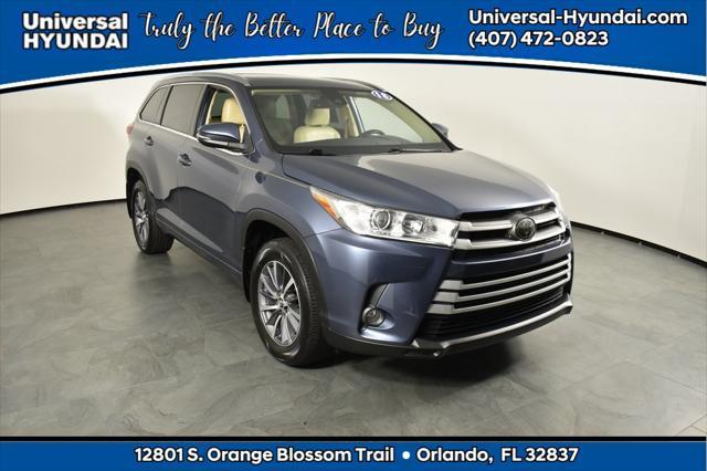 used 2018 Toyota Highlander car, priced at $23,987