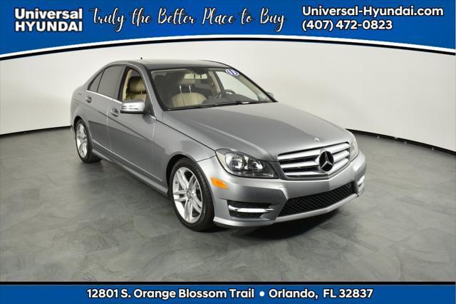 used 2013 Mercedes-Benz C-Class car, priced at $12,987