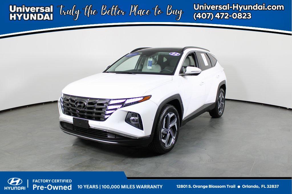 used 2022 Hyundai TUCSON Hybrid car, priced at $23,729