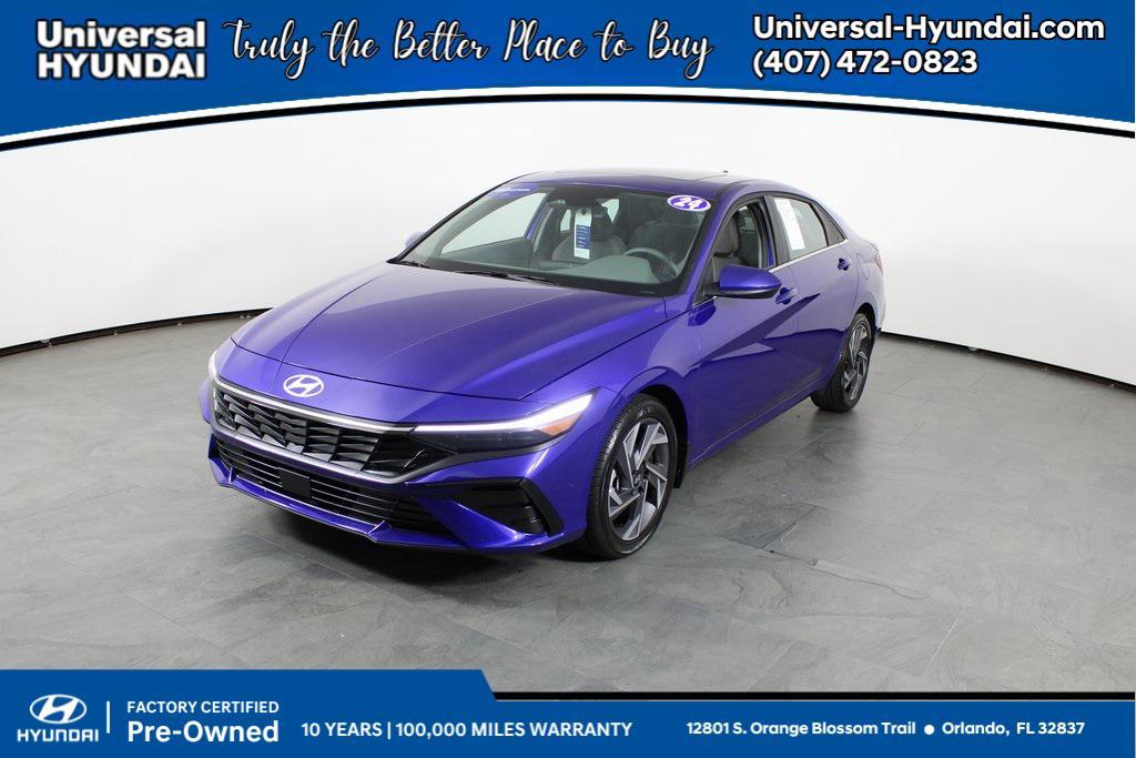 used 2024 Hyundai Elantra car, priced at $20,178