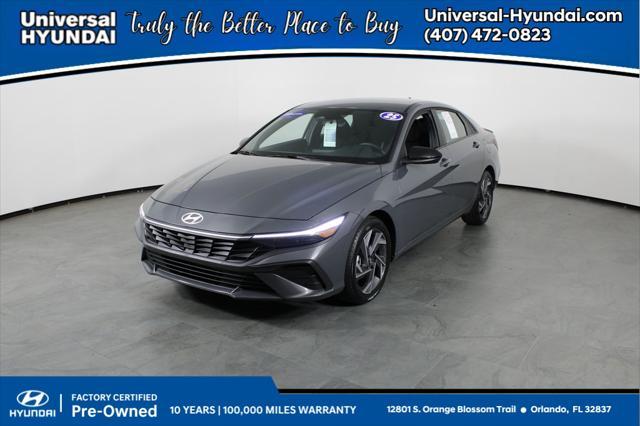 used 2025 Hyundai Elantra car, priced at $21,546