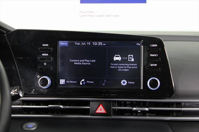 used 2022 Hyundai Elantra car, priced at $18,587