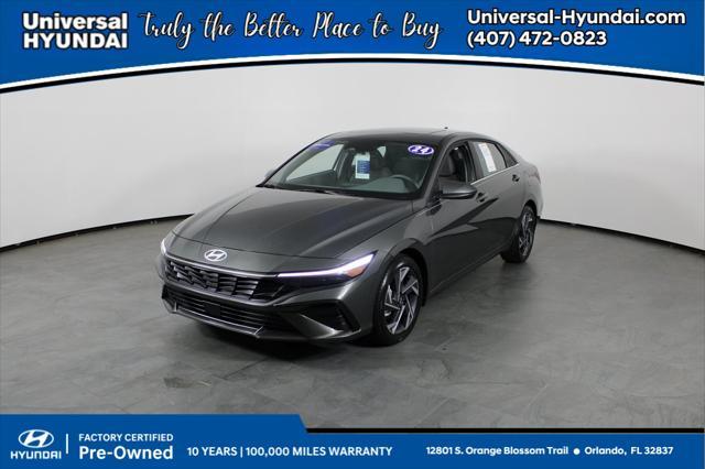 used 2024 Hyundai Elantra car, priced at $19,683