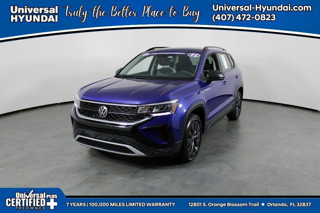 used 2022 Volkswagen Taos car, priced at $16,356
