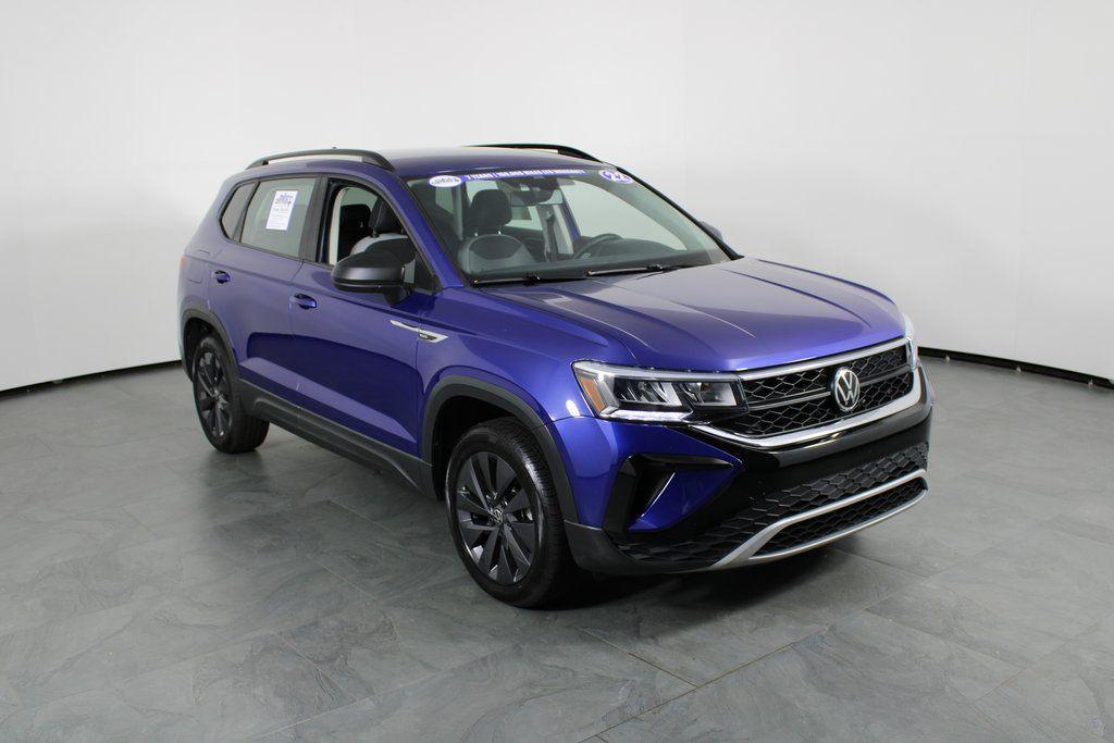 used 2022 Volkswagen Taos car, priced at $16,356