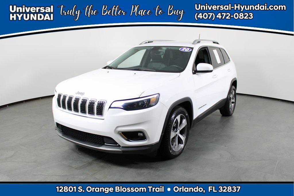 used 2020 Jeep Cherokee car, priced at $13,537