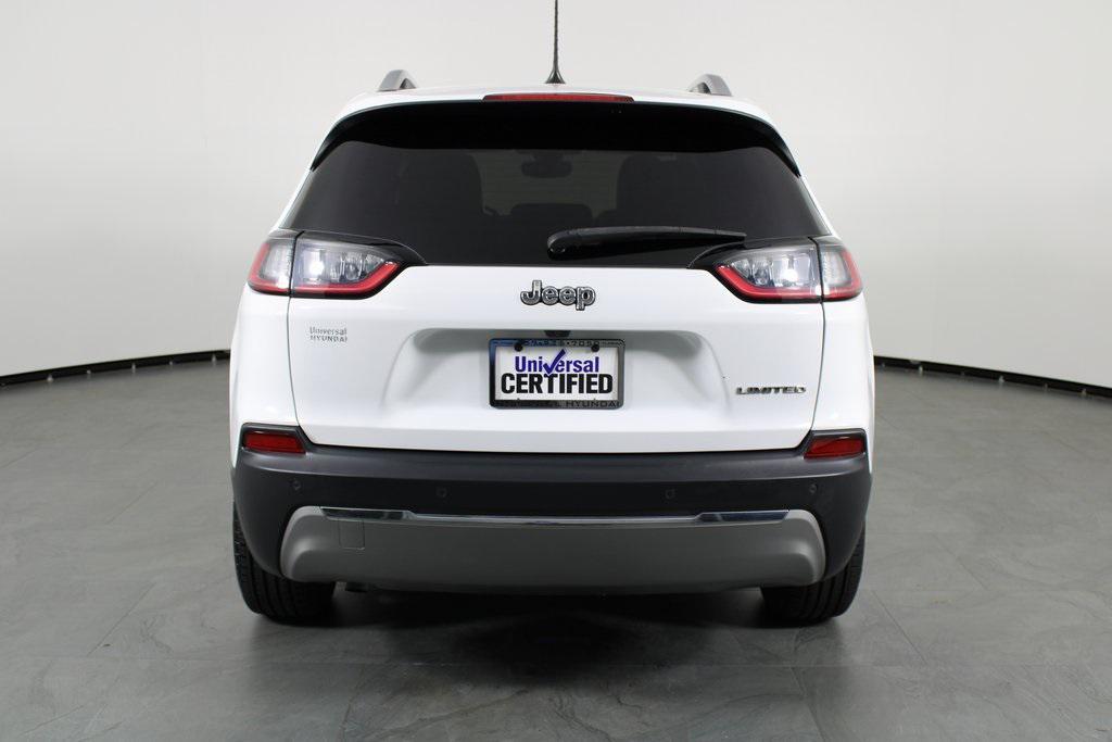 used 2020 Jeep Cherokee car, priced at $13,537